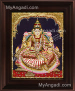 Aishwarya Lakshmi Tanjore Painting, Ishwarya Lakshmi Tanjore Painting