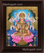 Gaja Lakshmi Tanjore Painting, Gajalakshmi Tanjore Painting
