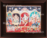 Natarajar Dance Tanjore Painting, Nataraja Tanjore Painting