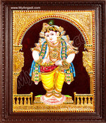 Mappilai Krishna Tanjore Painting, Krishna Tanjore Painting