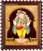 Mappilai Krishna Tanjore Painting, Krishna Tanjore Painting
