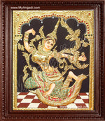 Indonesia Sita Tanjore Painting, Sita Tanjore Painting