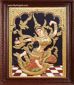 Indonesia Sita Tanjore Painting, Sita Tanjore Painting
