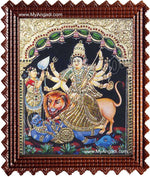 Durgai Tanjore Painting, Amman Tanjore Painting
