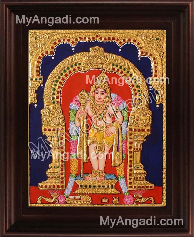 Murugan Tanjore Painting, Murugar Tanjore Painting