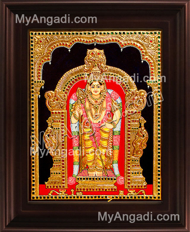 Murugan Tanjore Painting, Murugar Tanjore Painting