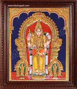 Thiruchendhur Murugan Tanjore Painting, Murugar Tanjore Painting