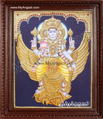 Vishnu Karudan Tanjore Painting, Vishnu Tanjore Painting