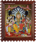 Narasimar Tanjore Painting, Lakshmi Narasimhar Tanjore Painting