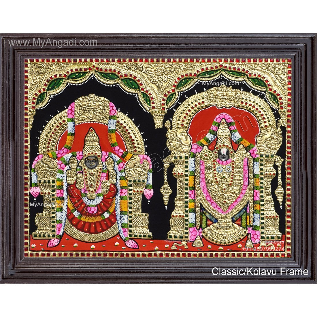 Balaji Thayar Tanjore Paintings