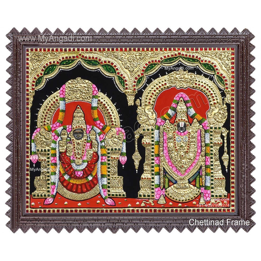 Balaji Thayar Tanjore Paintings